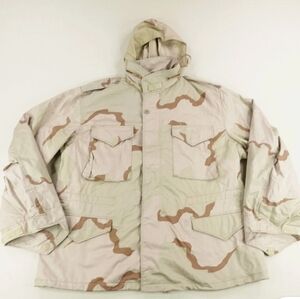 Camo Beige and Brown Men's Jacket